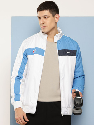 SLAZENGER Full Sleeve Colorblock Men Jacket