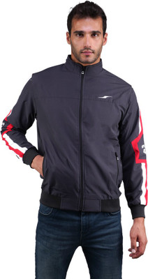 ATOM Full Sleeve Striped Men Jacket