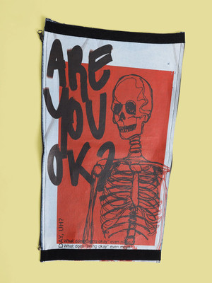 Bene Kleed Full Sleeve Printed Men Denim Jacket