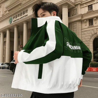 ZYRONA Full Sleeve Colorblock Men Jacket