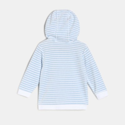 MINI KLUB Full Sleeve Striped Baby Boys Jacket