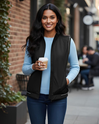 PERFECT PRODUCTIONS Sleeveless Solid Women Jacket