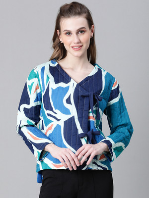 OXOLLOXO Full Sleeve Printed Women Jacket