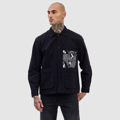 Snitch Full Sleeve Printed Men Jacket