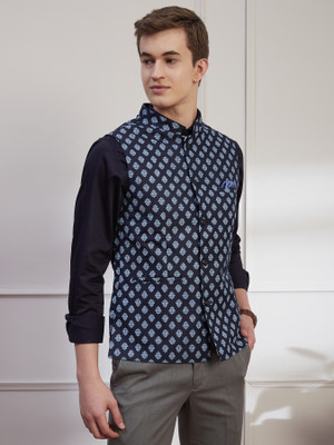 TURTLE Printed Men Waistcoat