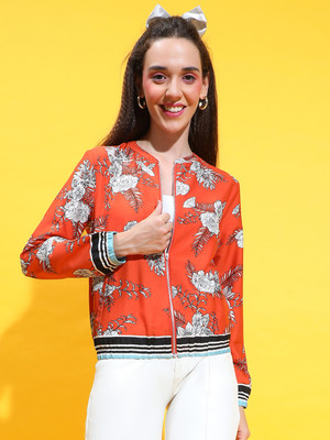 OXOLLOXO Full Sleeve Printed Women Jacket