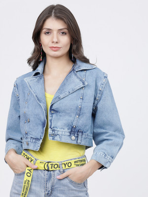 Tokyo Talkies Full Sleeve Solid Women Jacket