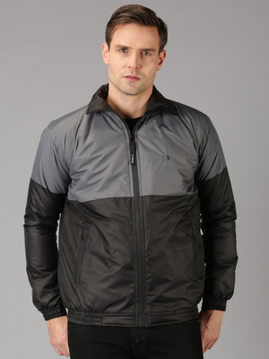 VROJASS Full Sleeve Colorblock Men Jacket