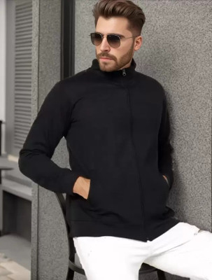 Tritika Full Sleeve Self Design Men Jacket