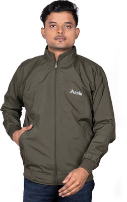 AASHI Full Sleeve Solid Men Jacket