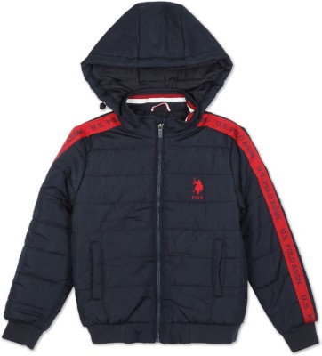 U.S. POLO ASSN. Full Sleeve Striped Boys Jacket