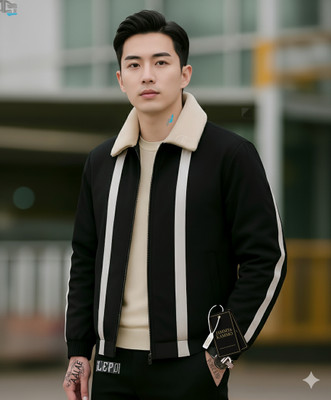 Jammy & Kammo Full Sleeve Solid Men Jacket
