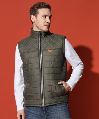 ZEPPI Sleeveless Striped Men Jacket