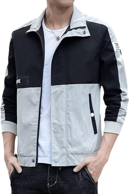 Plus91 Full Sleeve Colorblock Men Jacket