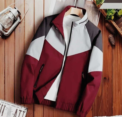 ynam Full Sleeve Colorblock Men Jacket