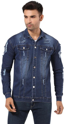 KLIZEN Full Sleeve Washed Men Denim Jacket