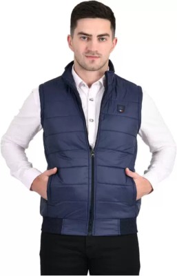 saqlaini traders Sleeveless Solid Men Jacket