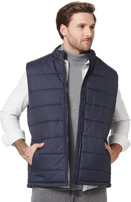 Mia Fashion Sleeveless Solid Men Jacket