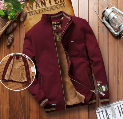 FUTSE PENO Full Sleeve Self Design Men Jacket