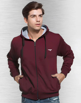 Nikshi Full Sleeve Solid Men Jacket