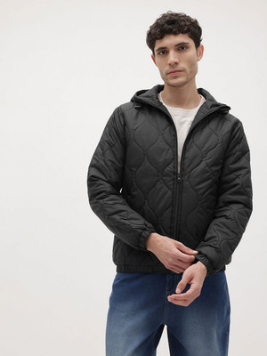 Roadster Full Sleeve Self Design Men Jacket