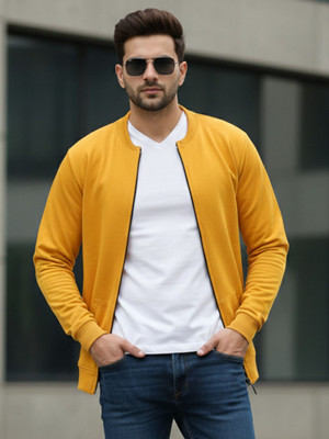 JUST ROAR Full Sleeve Solid Men Jacket