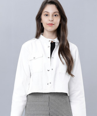Tokyo Talkies Full Sleeve Solid Women Jacket