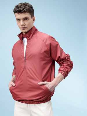 Glitchez Full Sleeve Solid Men Jacket