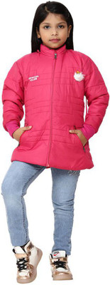 official club Full Sleeve Printed Girls Jacket