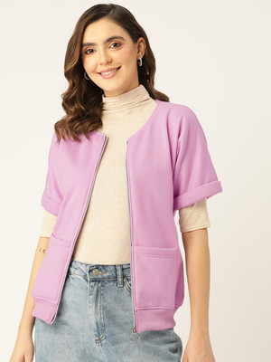 BRINNS Half Sleeve Solid Women Jacket