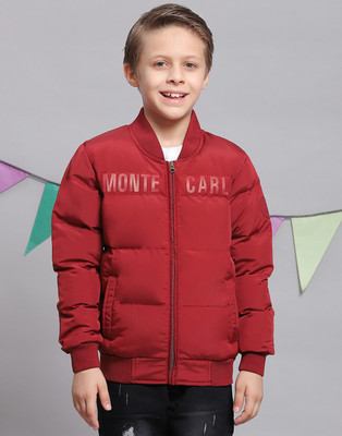 MONTE CARLO Full Sleeve Printed Boys Jacket