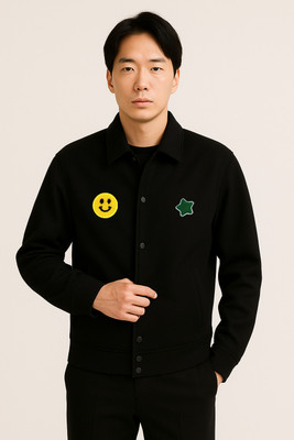 Damler Full Sleeve Solid, Embroidered Men Jacket