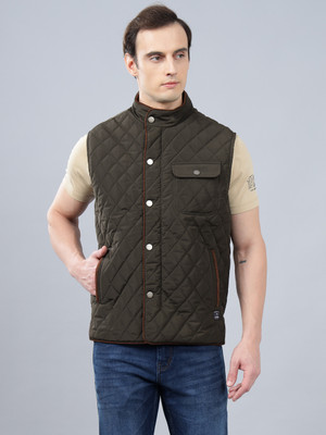 CANTABIL Sleeveless Solid Men Jacket