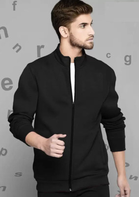 Tritika Full Sleeve Solid Men Jacket
