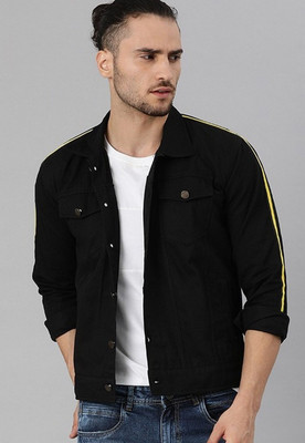 VOXXATI 3/4th Sleeve Washed Men Denim Jacket