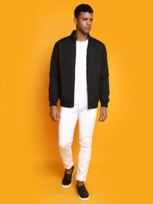 JVBRANGI Full Sleeve Solid Men Jacket