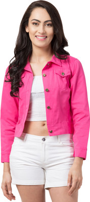 FUNDAY FASHION 3/4th Sleeve Solid Women Jacket