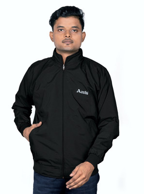 AASHI Full Sleeve Solid Men Jacket