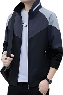 Mia Fashion Full Sleeve Colorblock Men Jacket