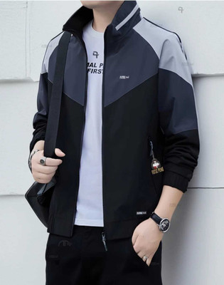 ynam Full Sleeve Colorblock Men Jacket