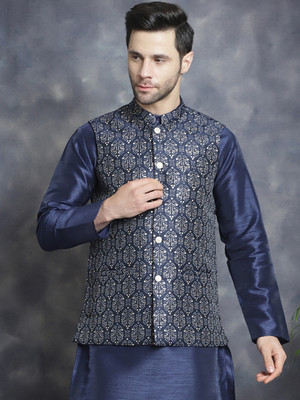Jompers Sleeveless Printed Men Jacket