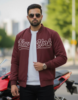 RUMORS Full Sleeve Solid Men Jacket