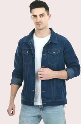 comfits Full Sleeve Solid Men Denim Jacket