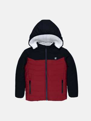 Status Quo Full Sleeve Colorblock Boys Jacket