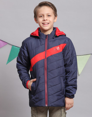 MONTE CARLO Full Sleeve Solid Boys Jacket