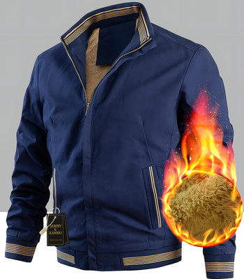 Jammy & Kammo Full Sleeve Solid Men Jacket