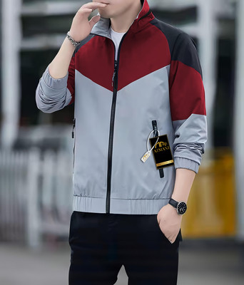 Azmani Full Sleeve Colorblock Men Jacket