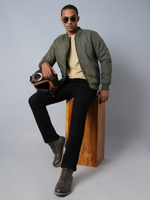 High Star Full Sleeve Solid Men Jacket