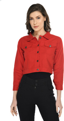 STYLE BEURUA 3/4th Sleeve Solid Women Jacket
