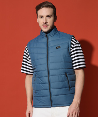 SEASER Sleeveless Printed Men Jacket